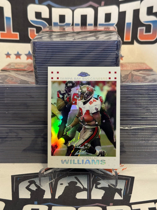 2007 Topps Chrome (White Refractor 755/869) Carnell "Cadillac" Williams #TC74