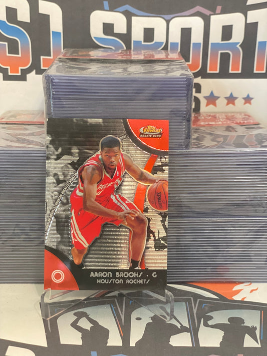 2007 Topps Finest Aaron Brooks Rookie #75