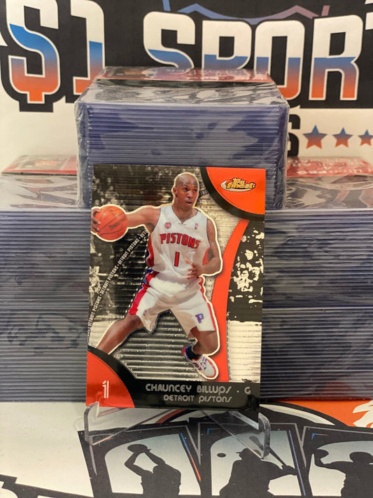 2007 Topps Finest Chauncey Billups #18