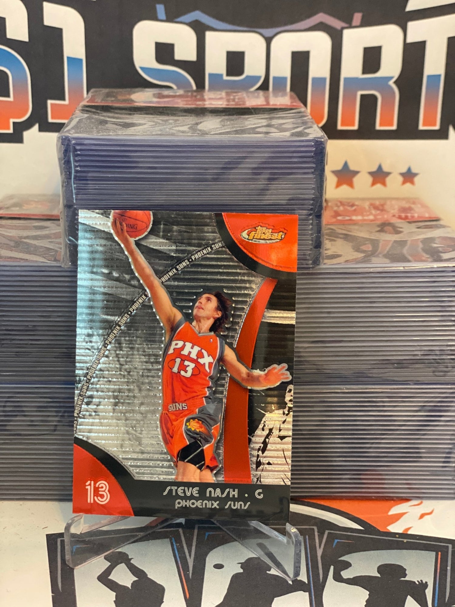 2007 Topps Finest Steve Nash #13