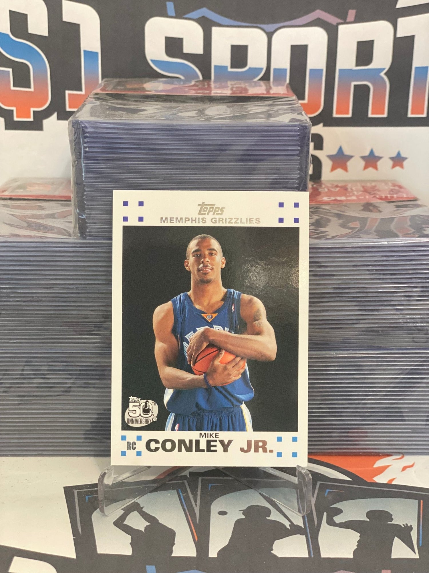 2007 Topps (White) Mike Conley Rookie #4