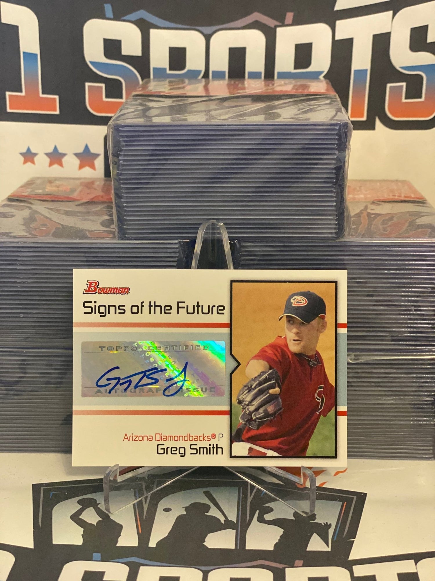 2008 Bowman (Signs of the Future Auto) Greg Smith #SOF-GS