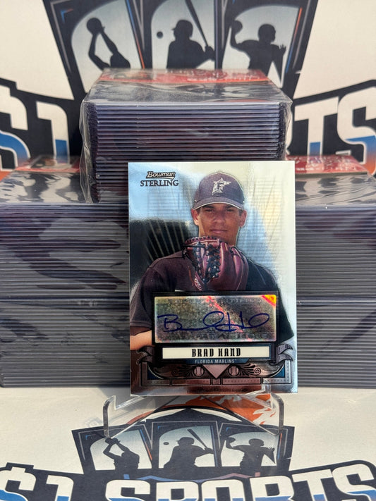 2008 Bowman Sterling (Auto) Brad Hand Rookie #BSP-BHA