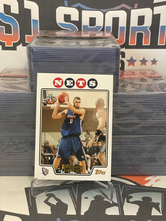 2008 Topps Brook Lopez Rookie #205