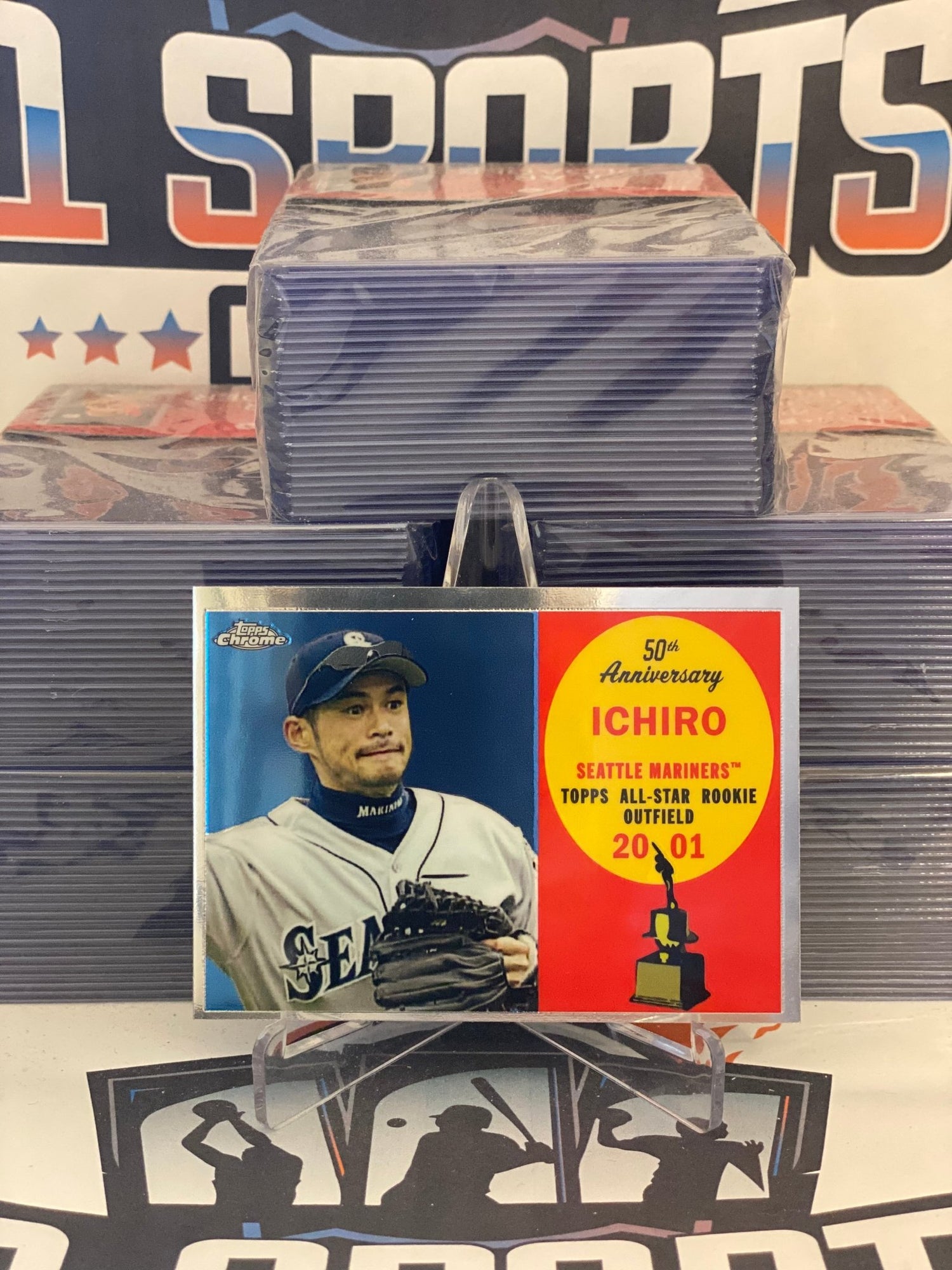 2008 Topps Chrome (50th Anniversary All-Star Rookie Team) Ichiro Suzuki #ARC11