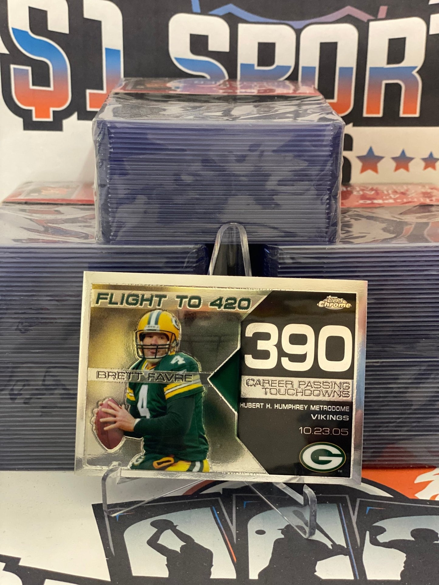 2008 Topps Chrome (Brett Favre Collection) Brett Favre #BFC-390