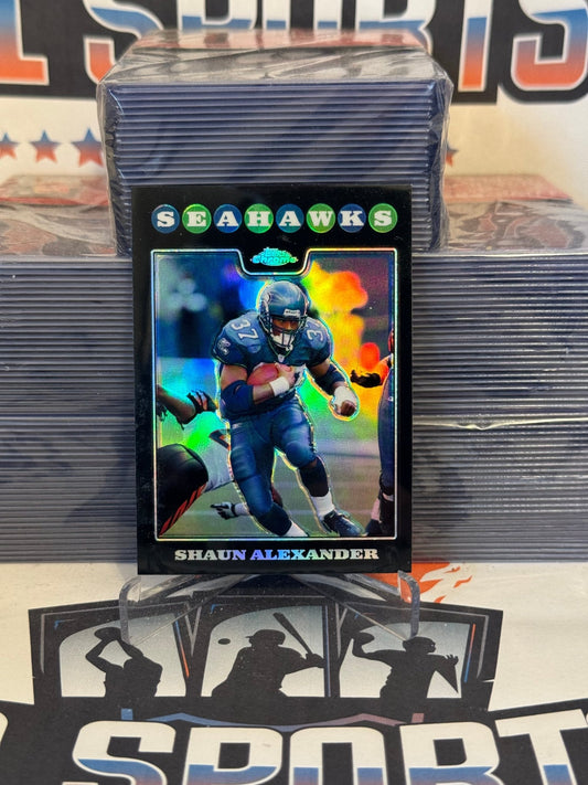 2008 Topps Chrome (Refractor) Shaun Alexander #TC34