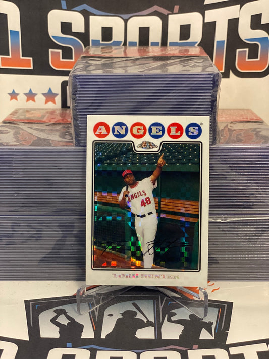 2008 Topps Chrome (Refractor) Torii Hunter #114