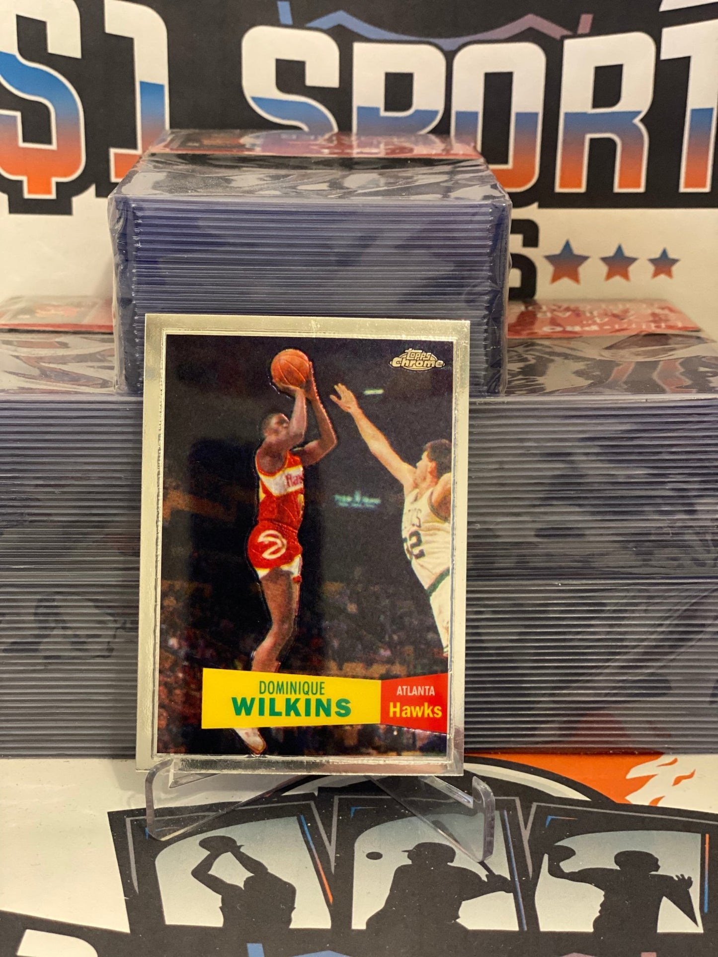 2008 Topps Chrome (Variation) Dominique Wilkins #94