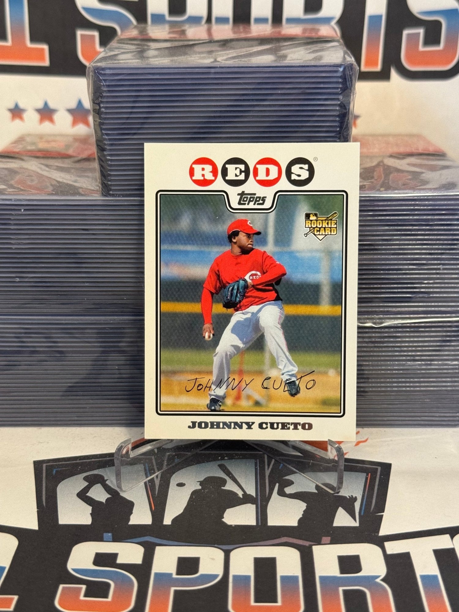 2008 Topps Johnny Cueto Rookie #476