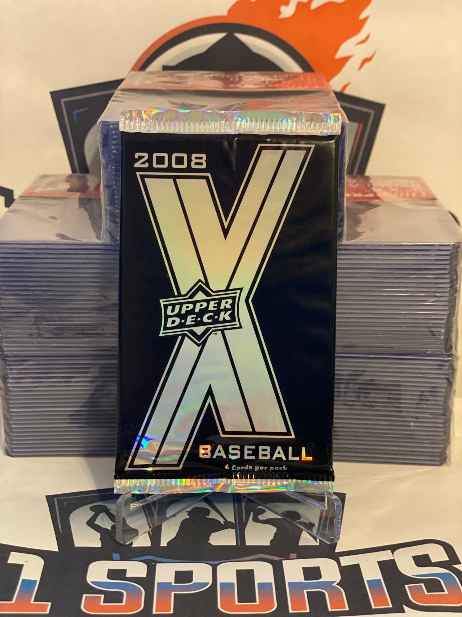 2008 Upper Deck X MLB Baseball Retail Pack