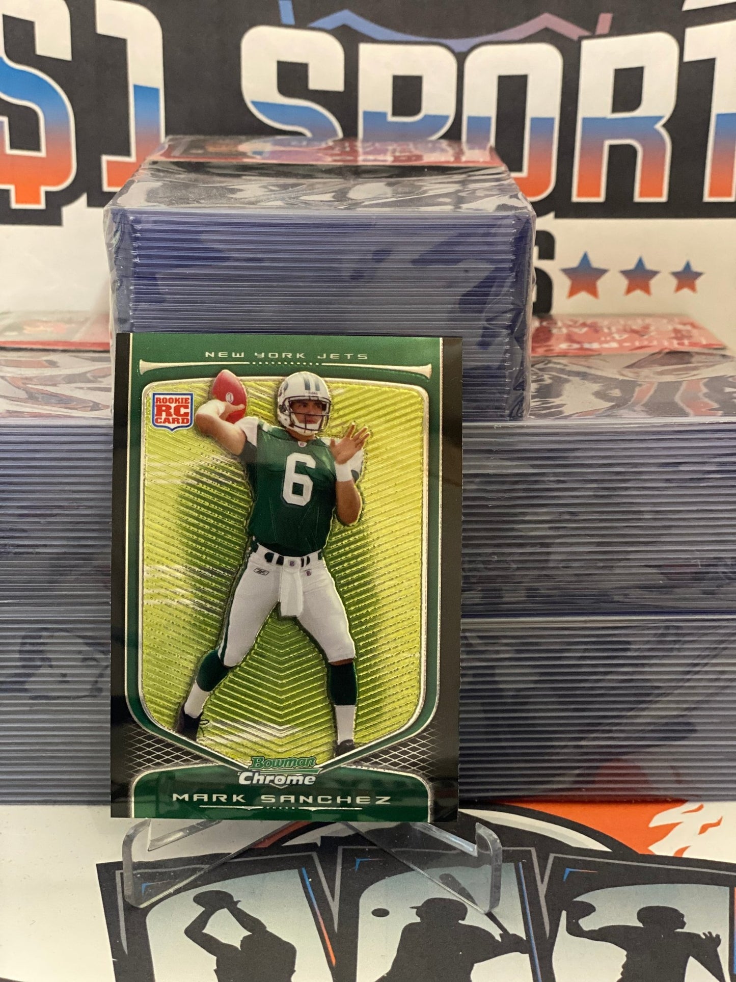 2009 Bowman Chrome Mark Sanchez Rookie #115