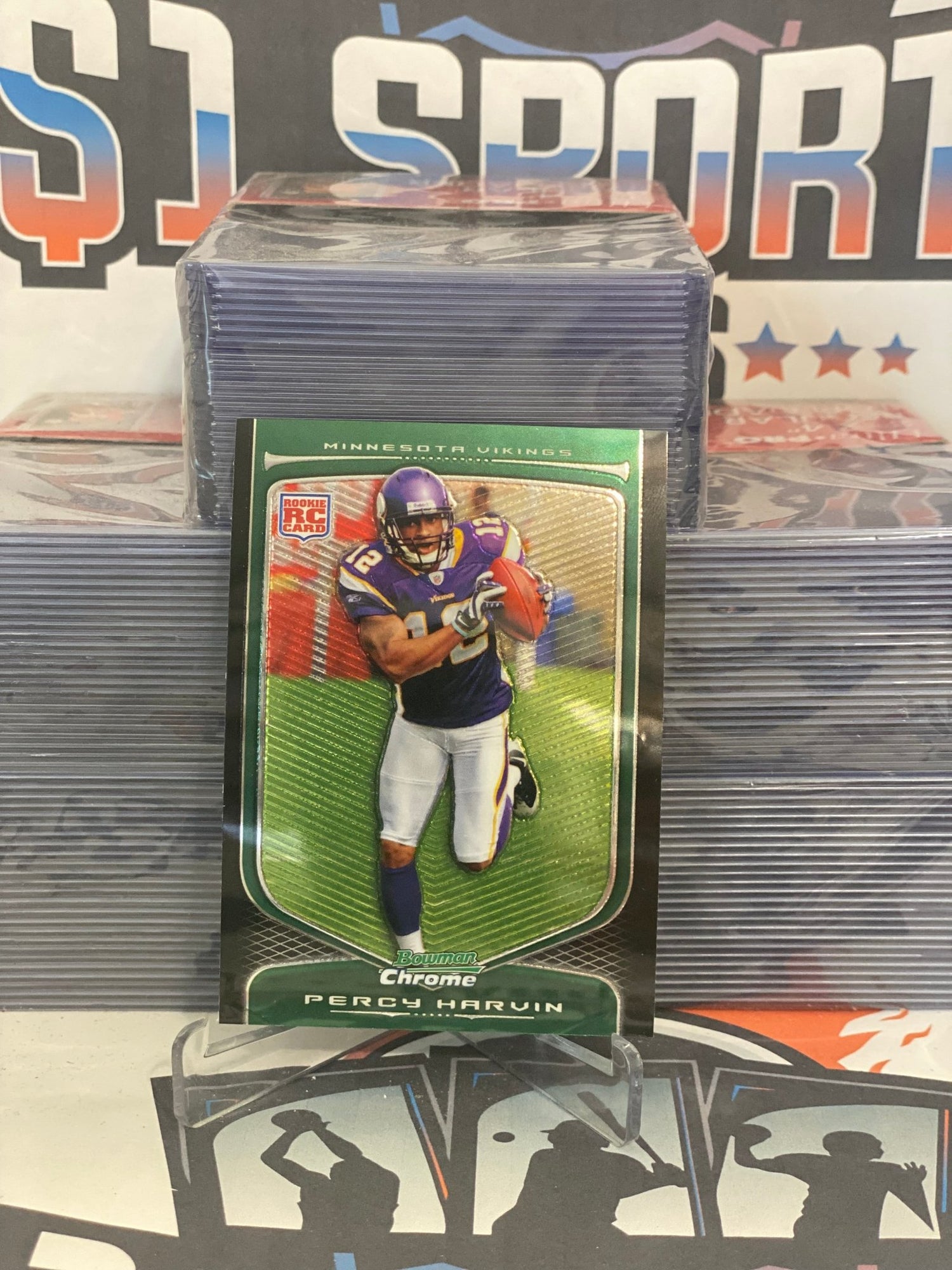 2009 Bowman Chrome Percy Harvin Rookie #138