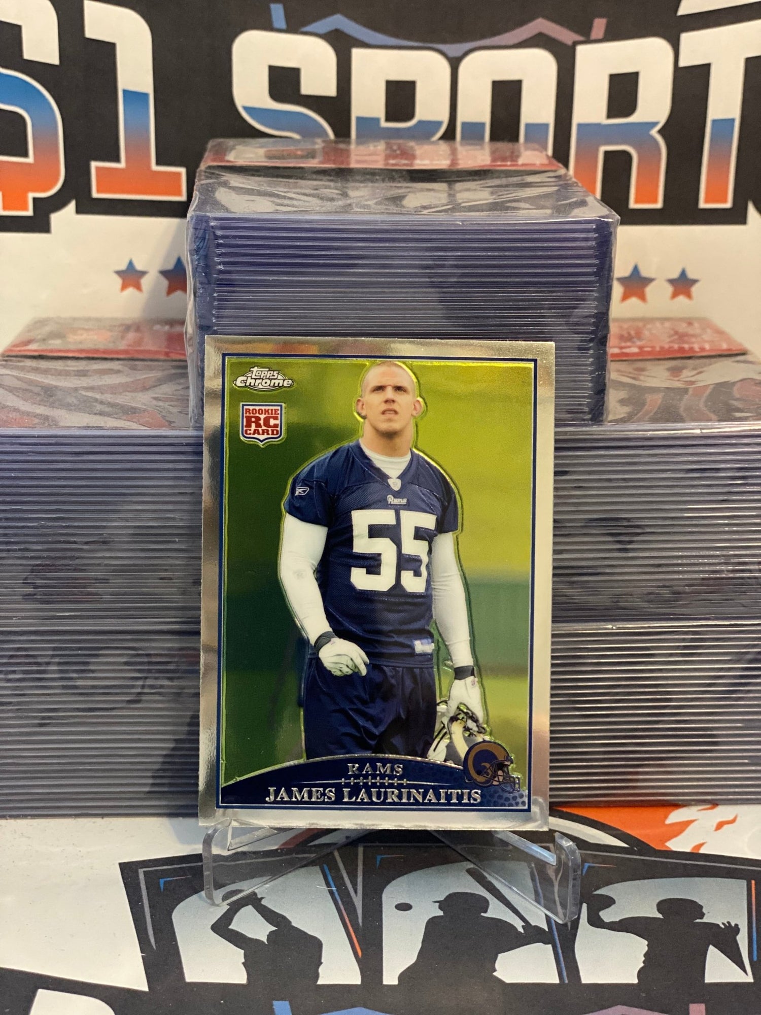 2009 Topps Chrome James Laurinaitis Rookie #TC205
