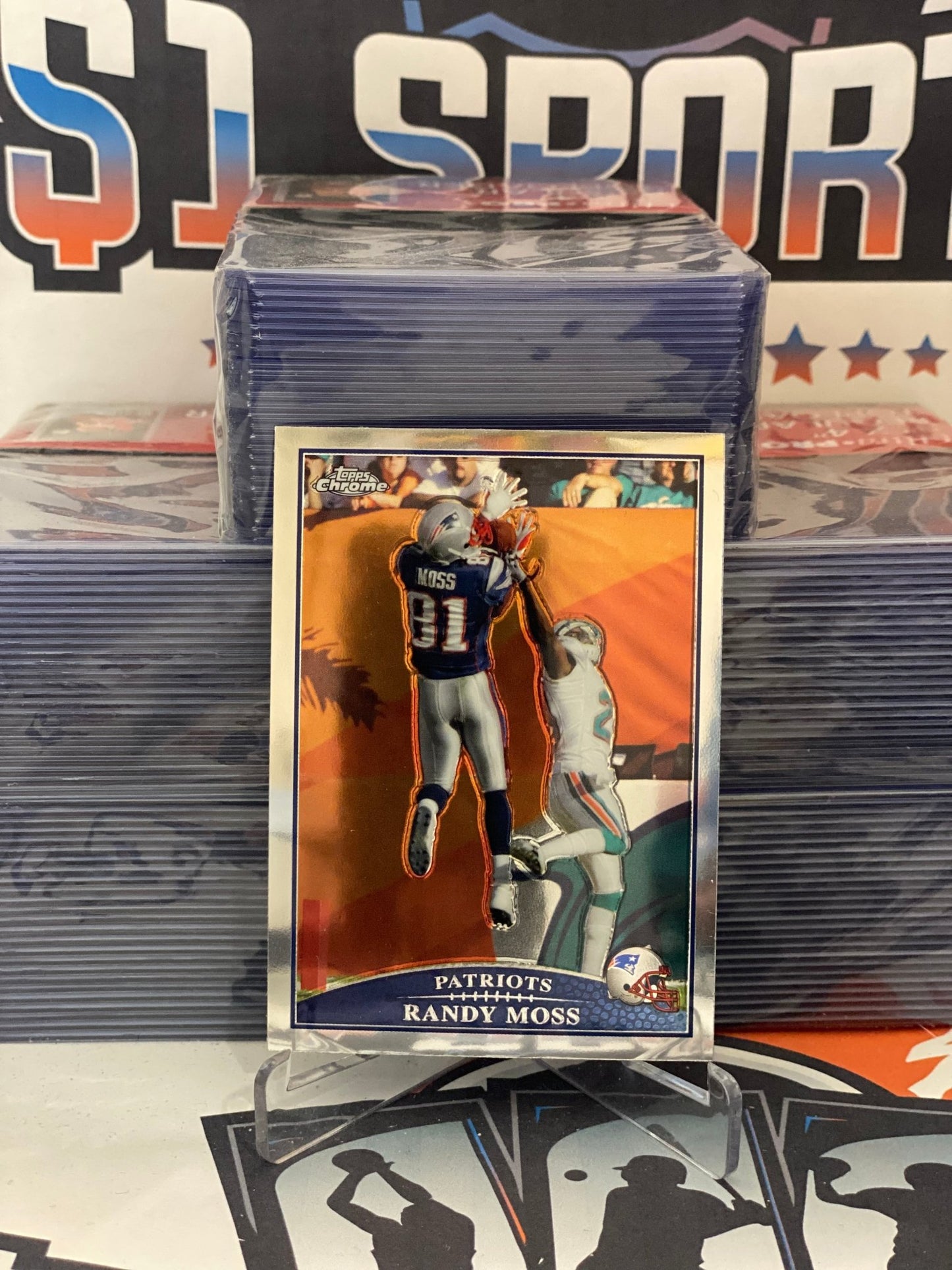 2009 Topps Chrome Randy Moss #TC7