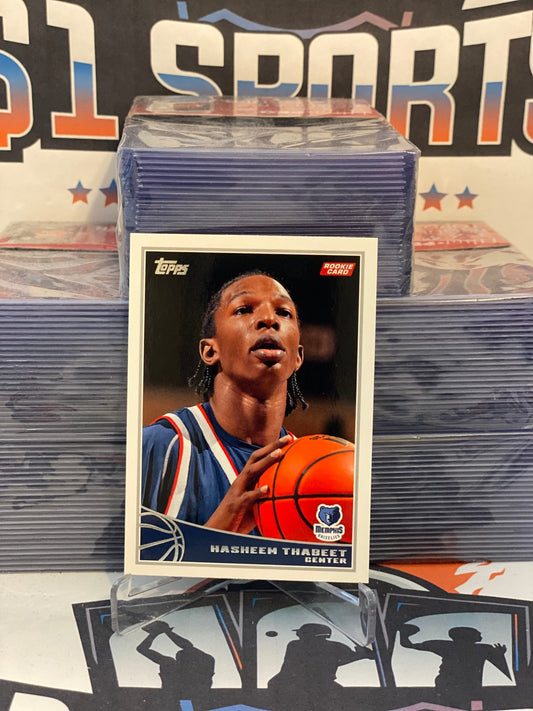 2009 Topps Hasheem Thabeet Rookie #318