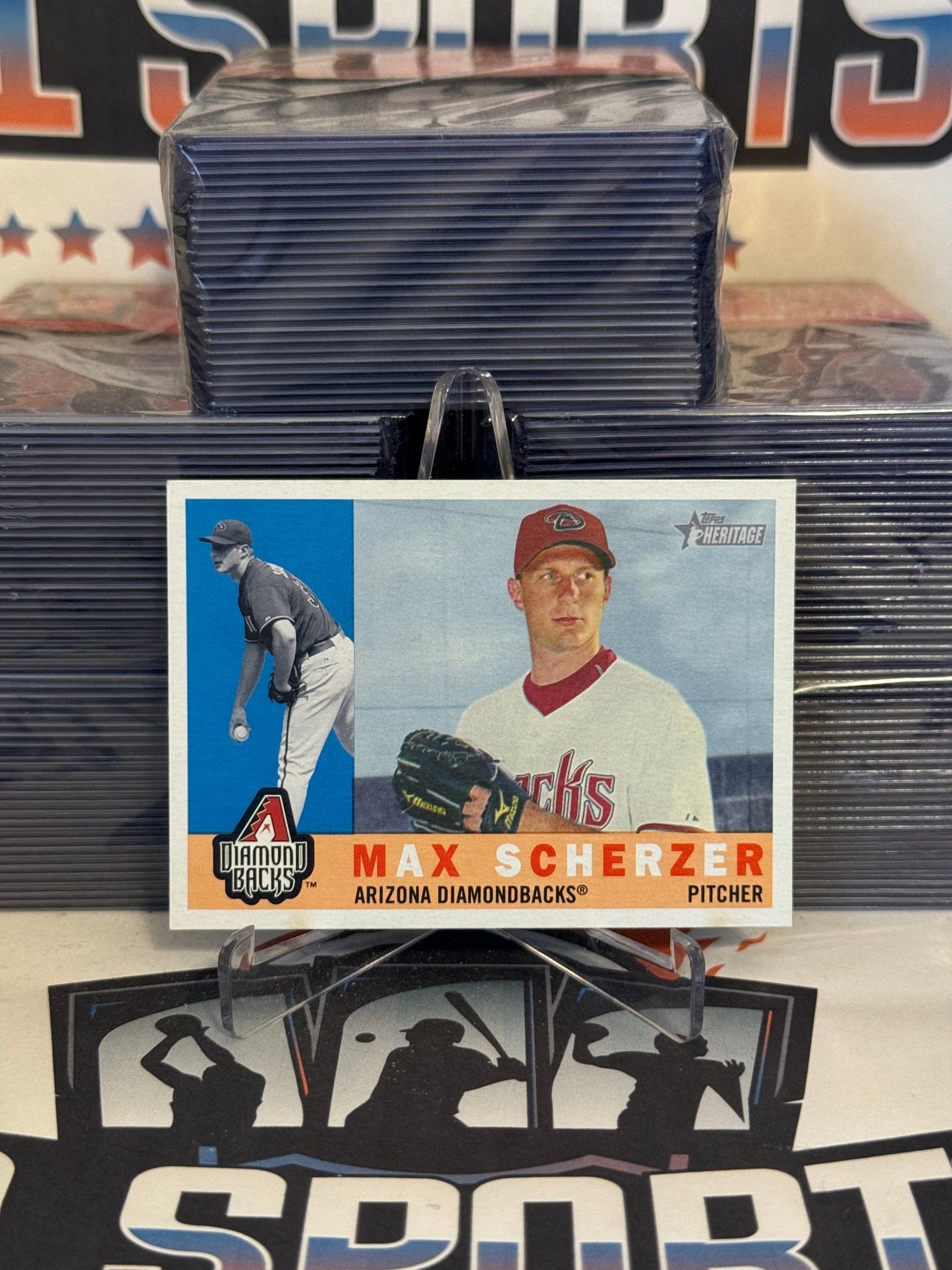 2009 Topps Heritage (2nd Year) Max Scherzer #284