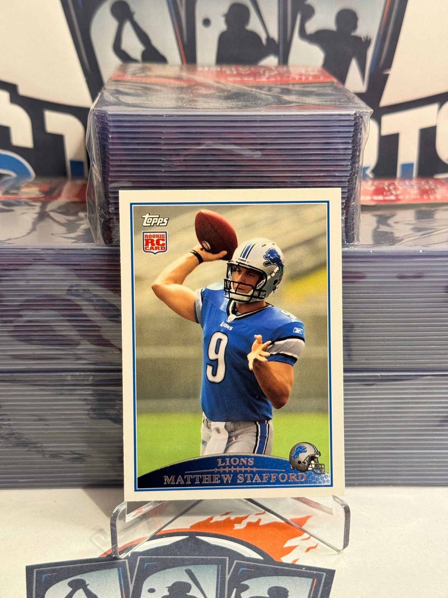 2009 Topps Matthew Stafford Rookie #430