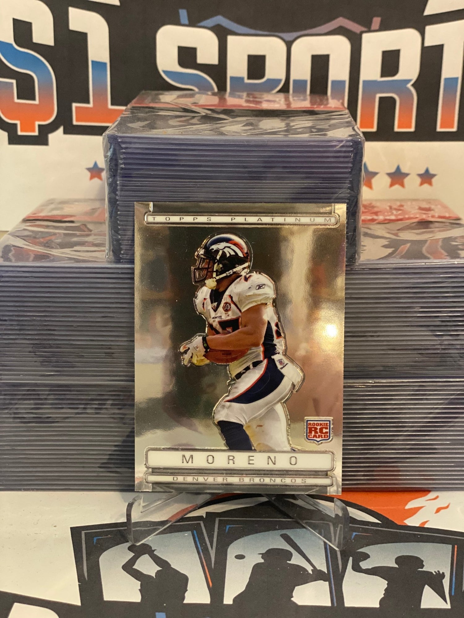 2009 Topps Platinum Knowshon Moreno Rookie #129