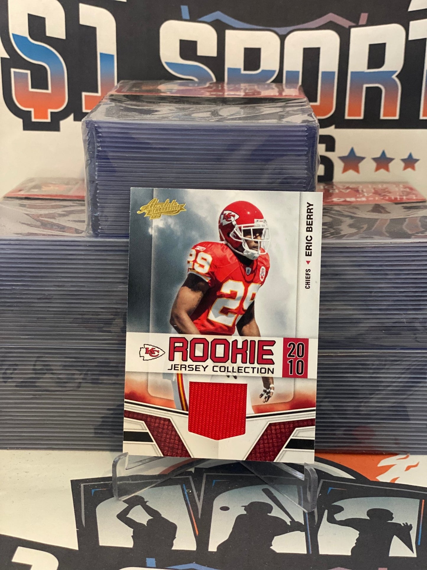 2010 Panini Absolute (Rookie Jersey Collection Relic) Eric Berry #13