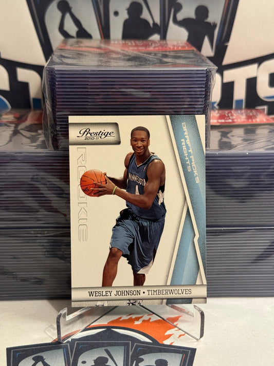 2010 Panini Prestige (460/999) Wesley Johnson Rookie #194