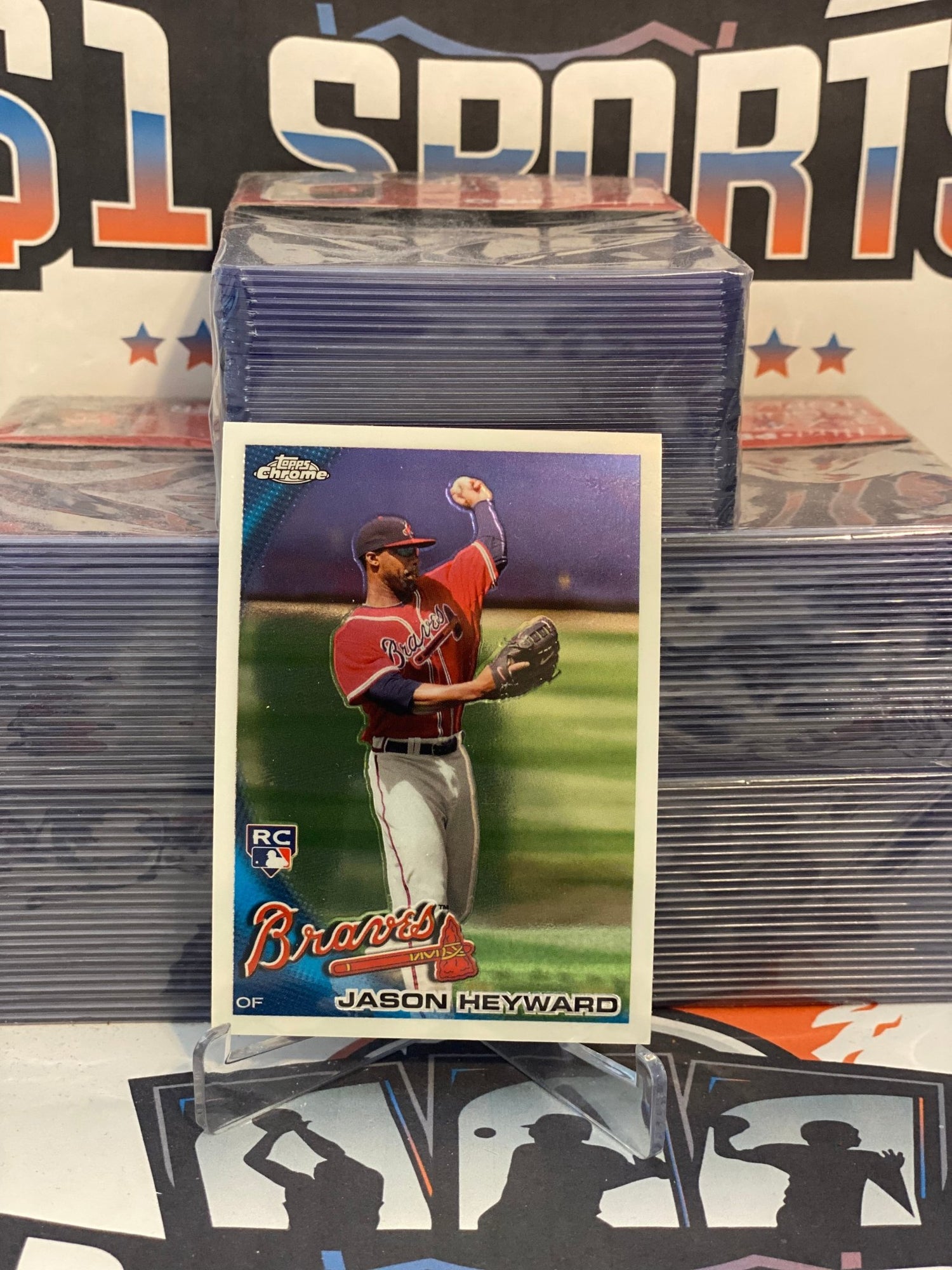 2010 Topps Chrome Jason Heyward Rookie #174