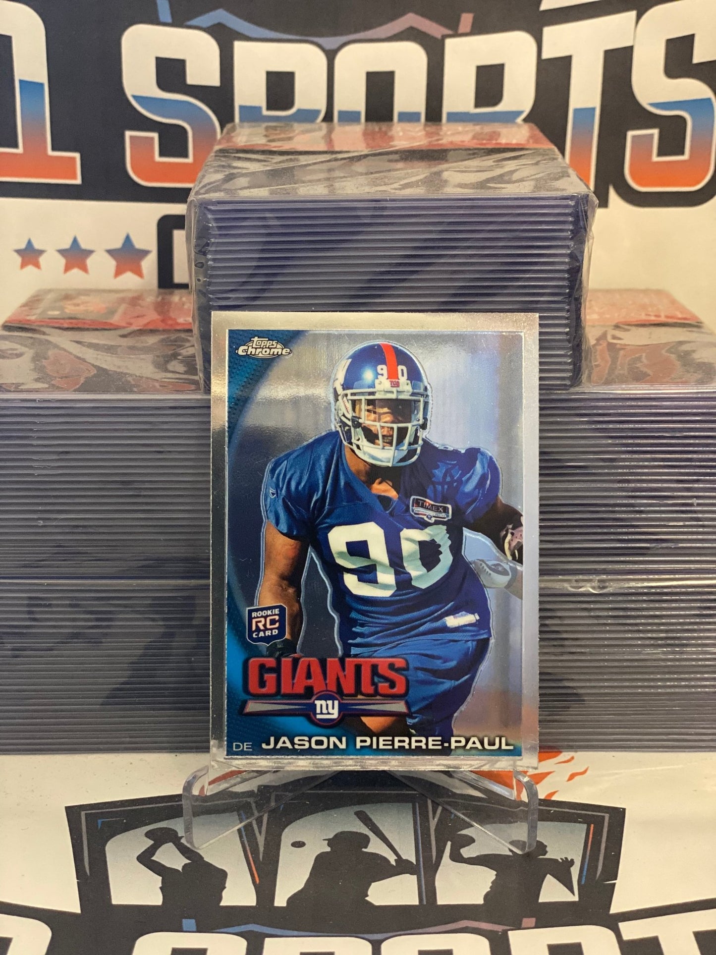 2010 Topps Chrome Jason Pierre-Paul Rookie #C201