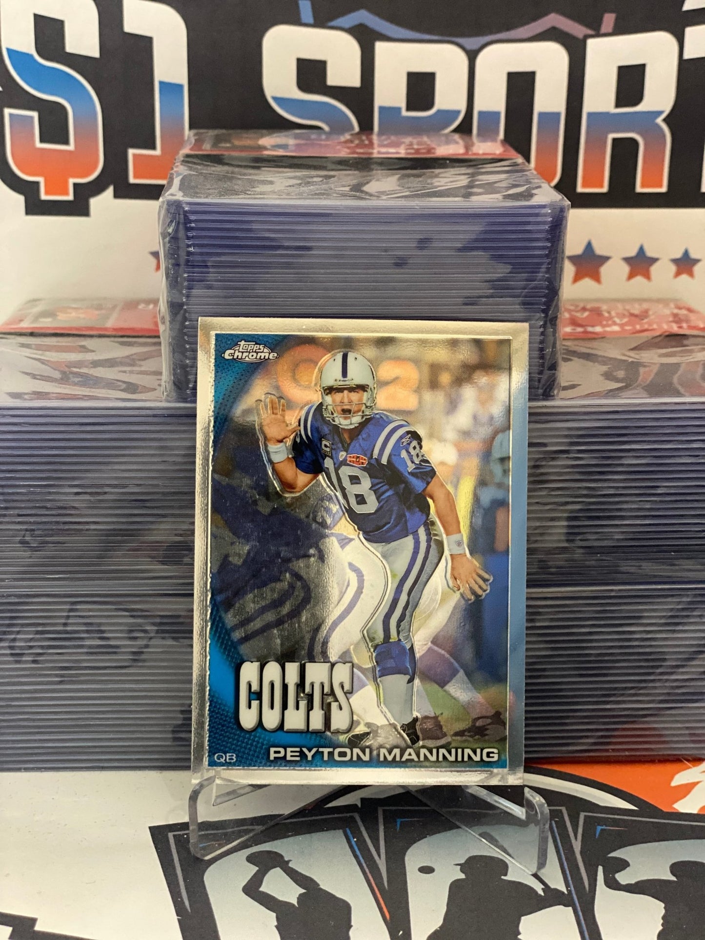 2010 Topps Chrome Peyton Manning #C50