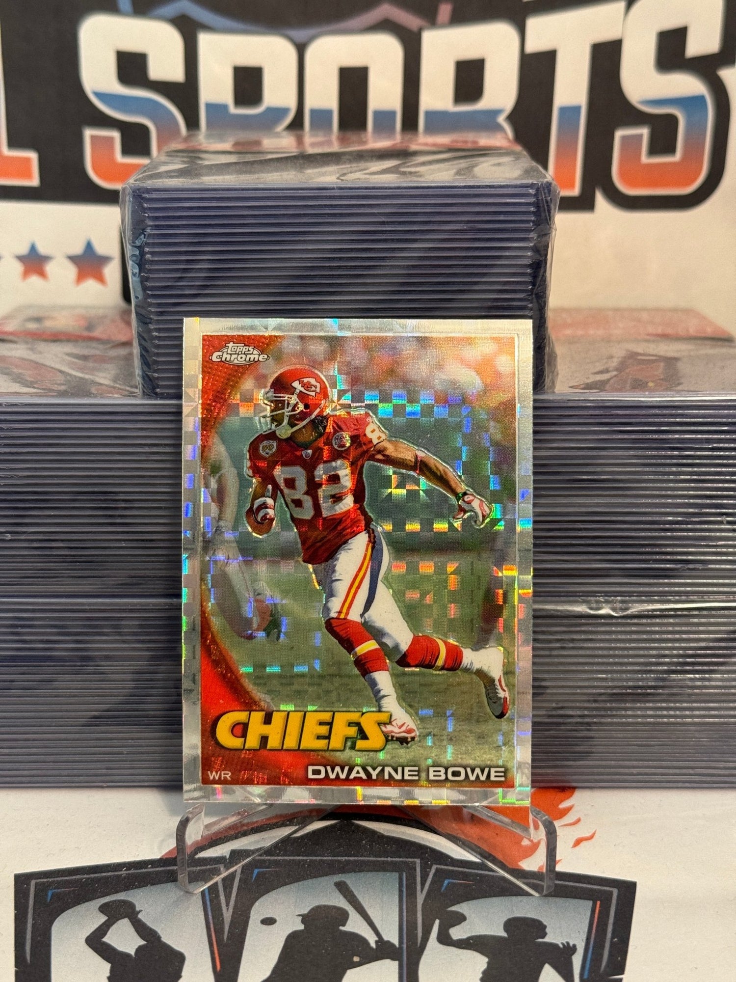 2010 Topps Chrome (X-Fractor) Dwayne Bowe #C177