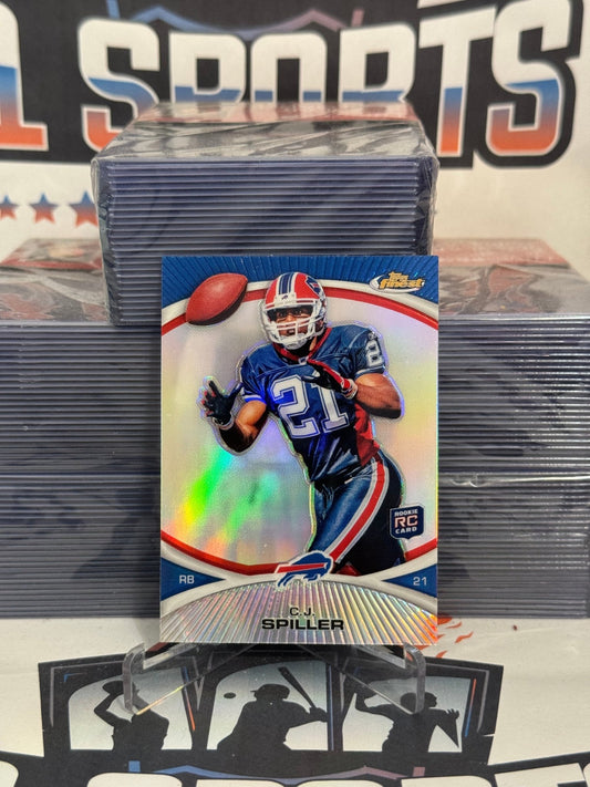 2010 Topps Finest (Refractor) C.J. Spiller Rookie #7