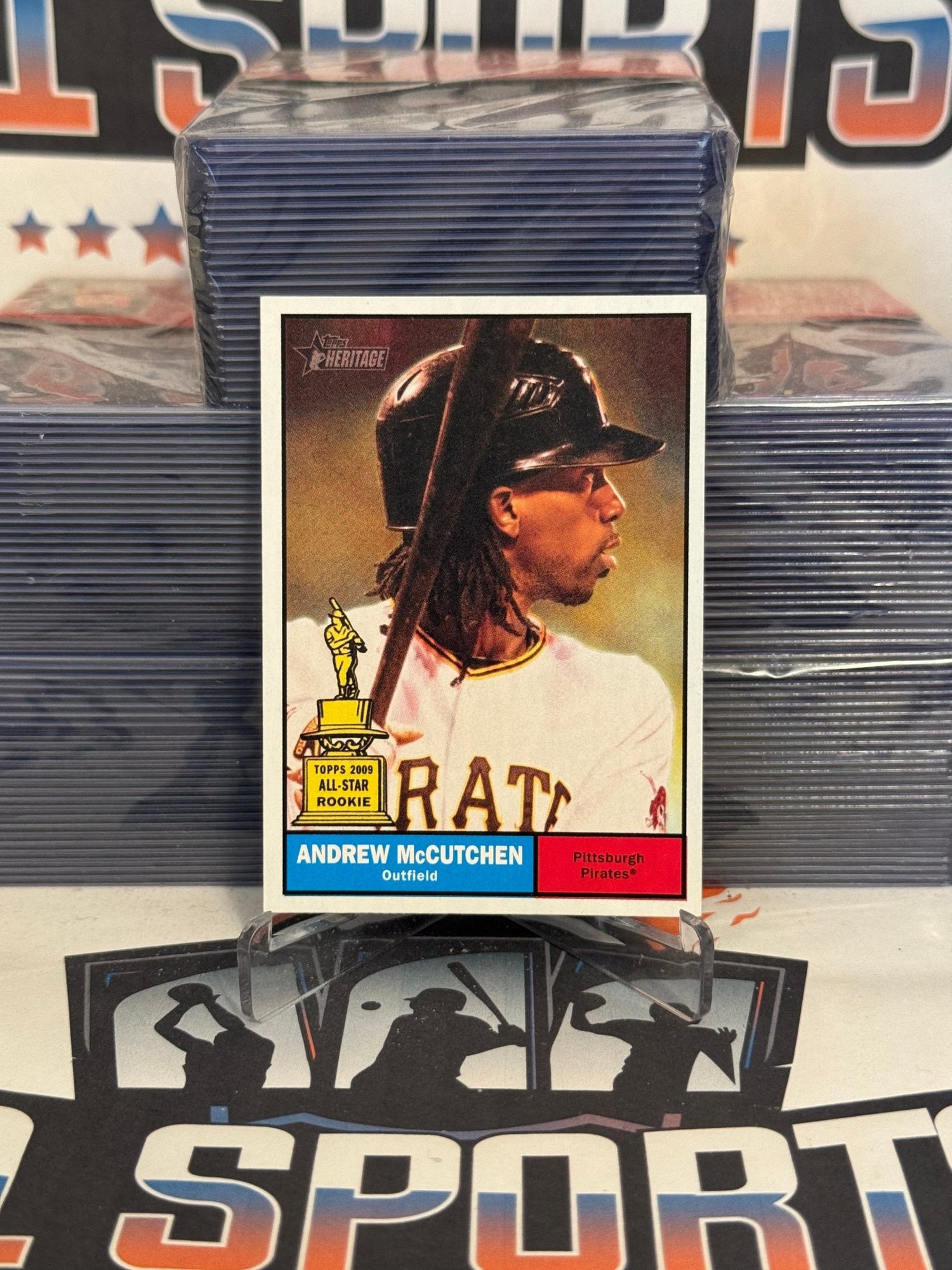 2010 Topps Heritage (Rookie Cup) Andrew McCutchen #262