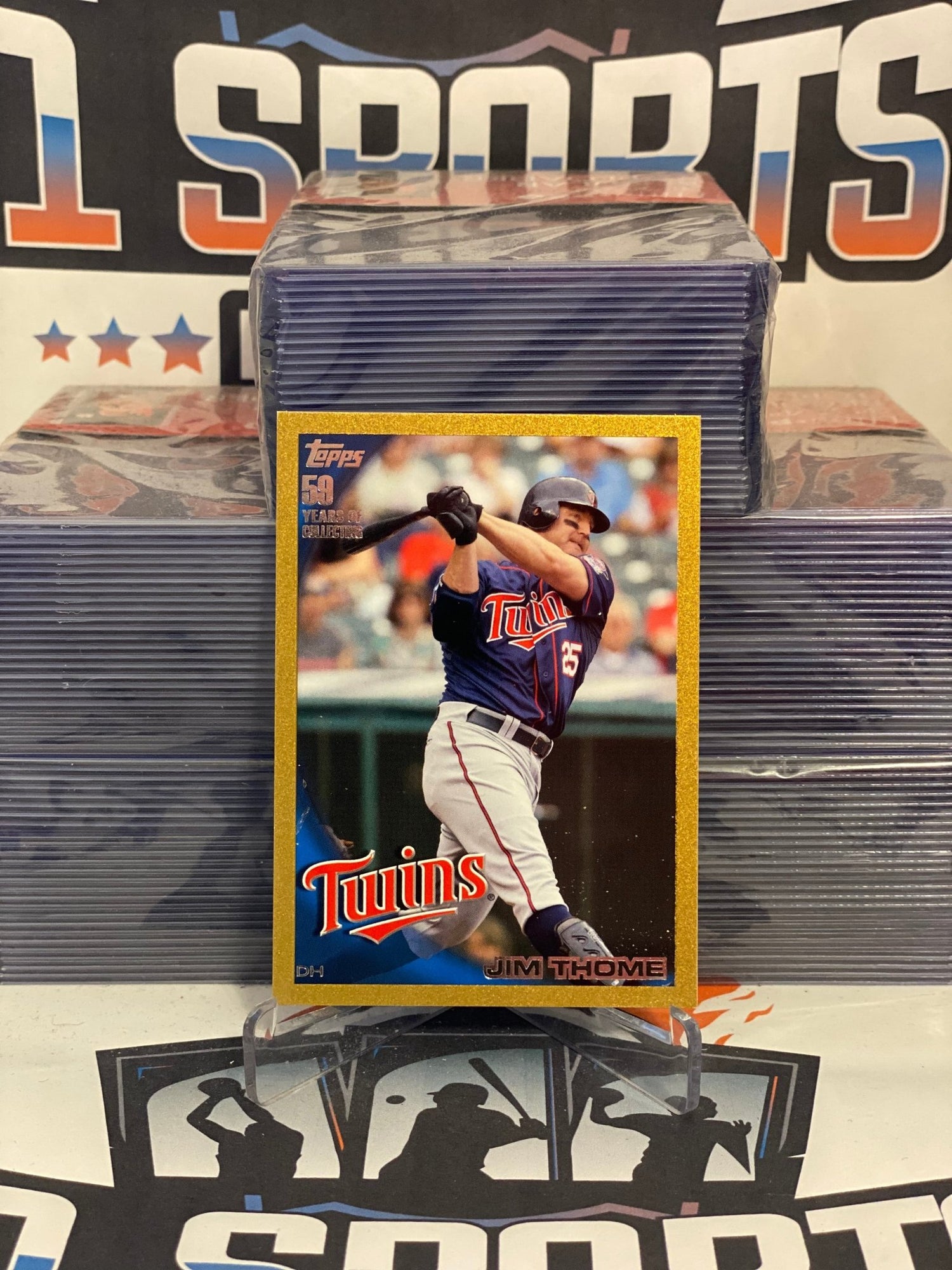 2010 Topps Update (Gold 1427/2010) Jim Thome #US-252