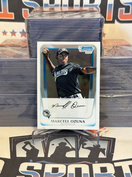 2011 Bowman Chrome Prospects (1st Bowman) Marcell Ozuna #BCP36
