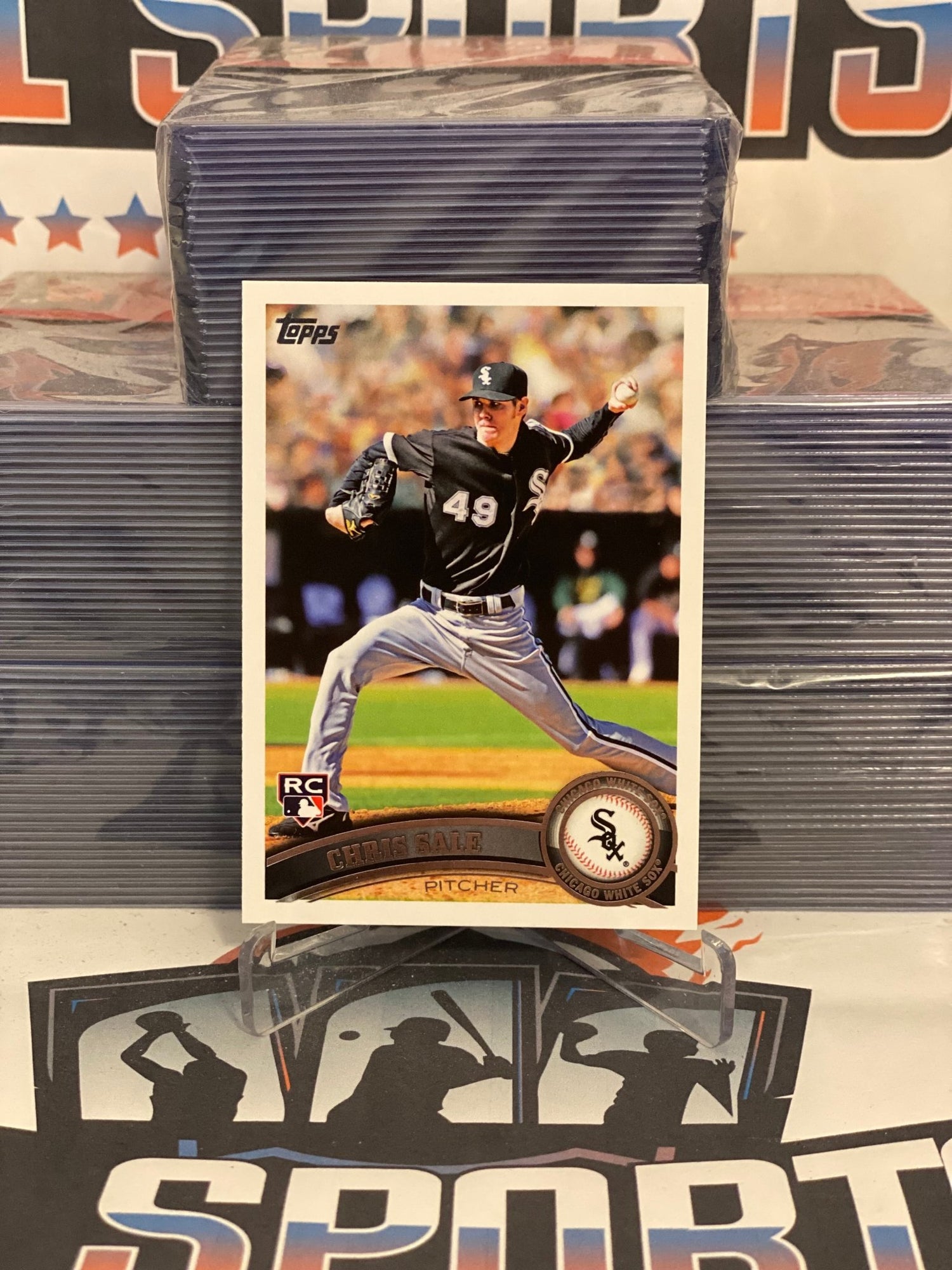 2011 Topps Chris Sale Rookie #65