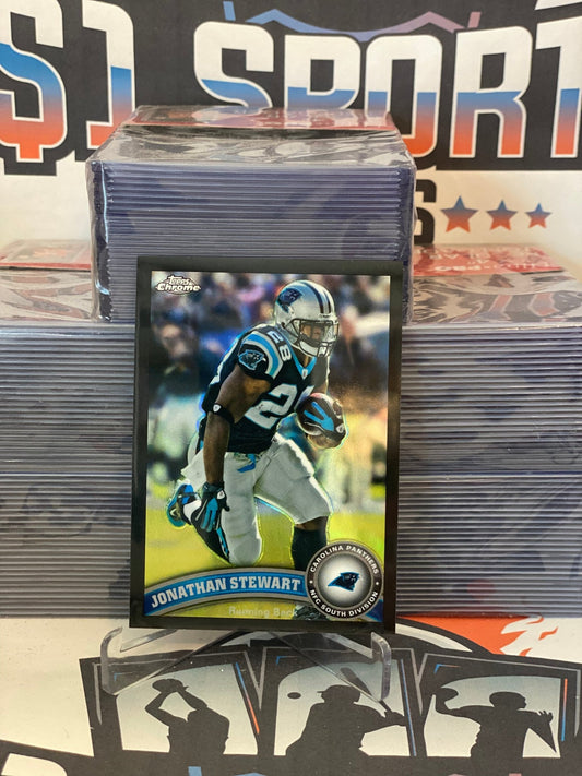 2011 Topps Chrome (Black Refractor 024/299) Jonathan Stewart #183