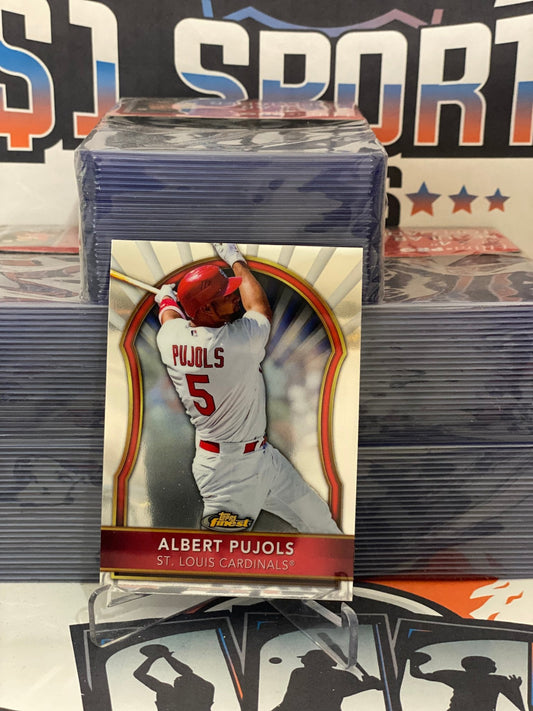 2011 Topps Finest Albert Pujols #25