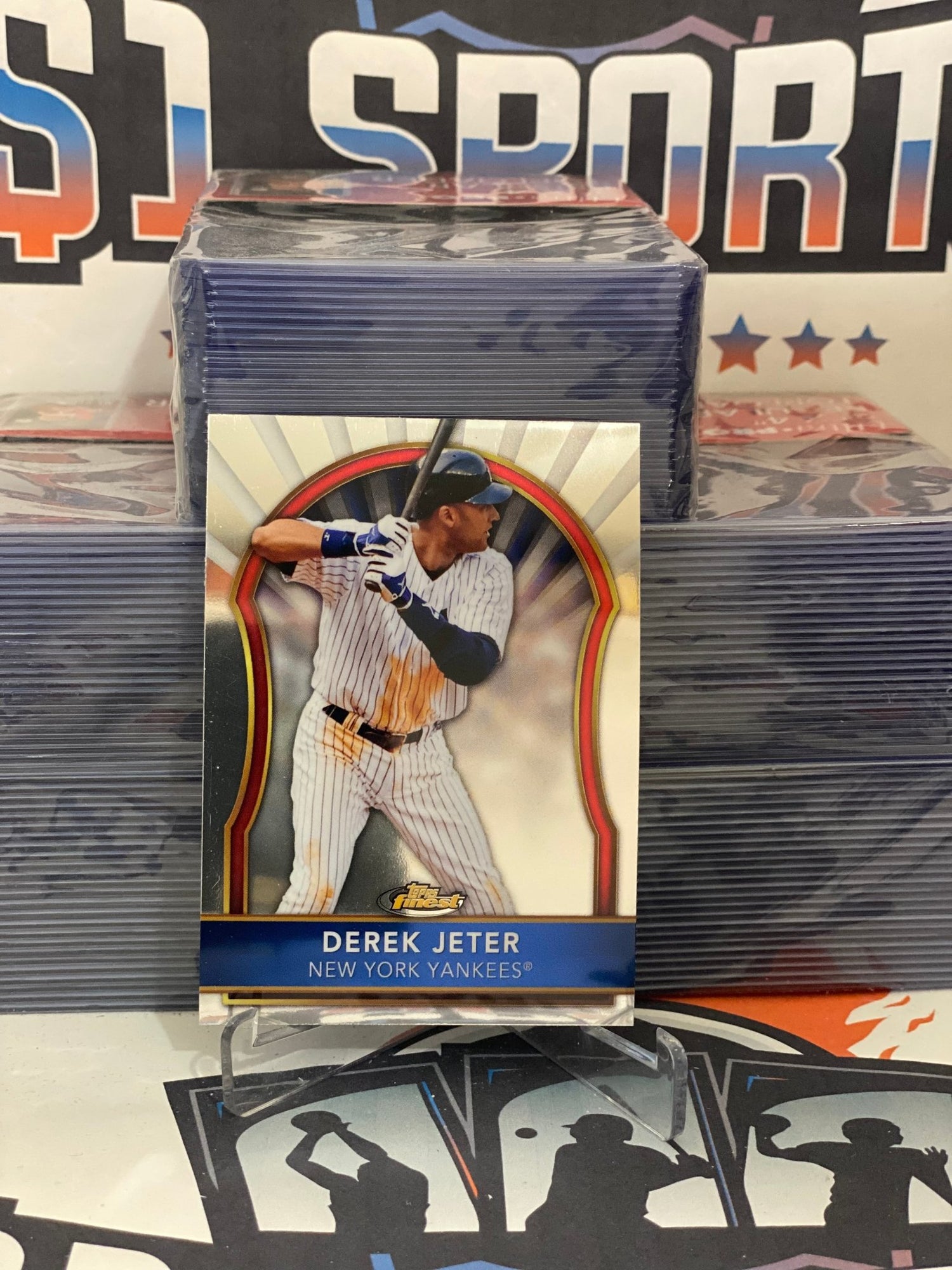 2011 Topps Finest Derek Jeter #28