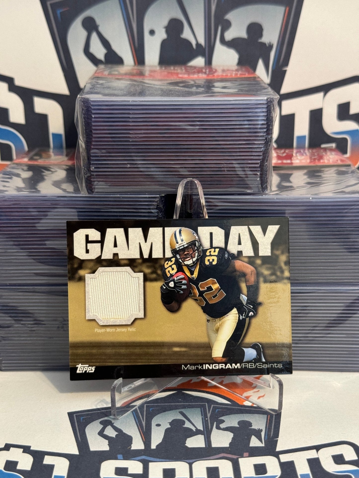 2011 Topps (Game Day Relic) Mark Ingram Rookie #GDR-MI