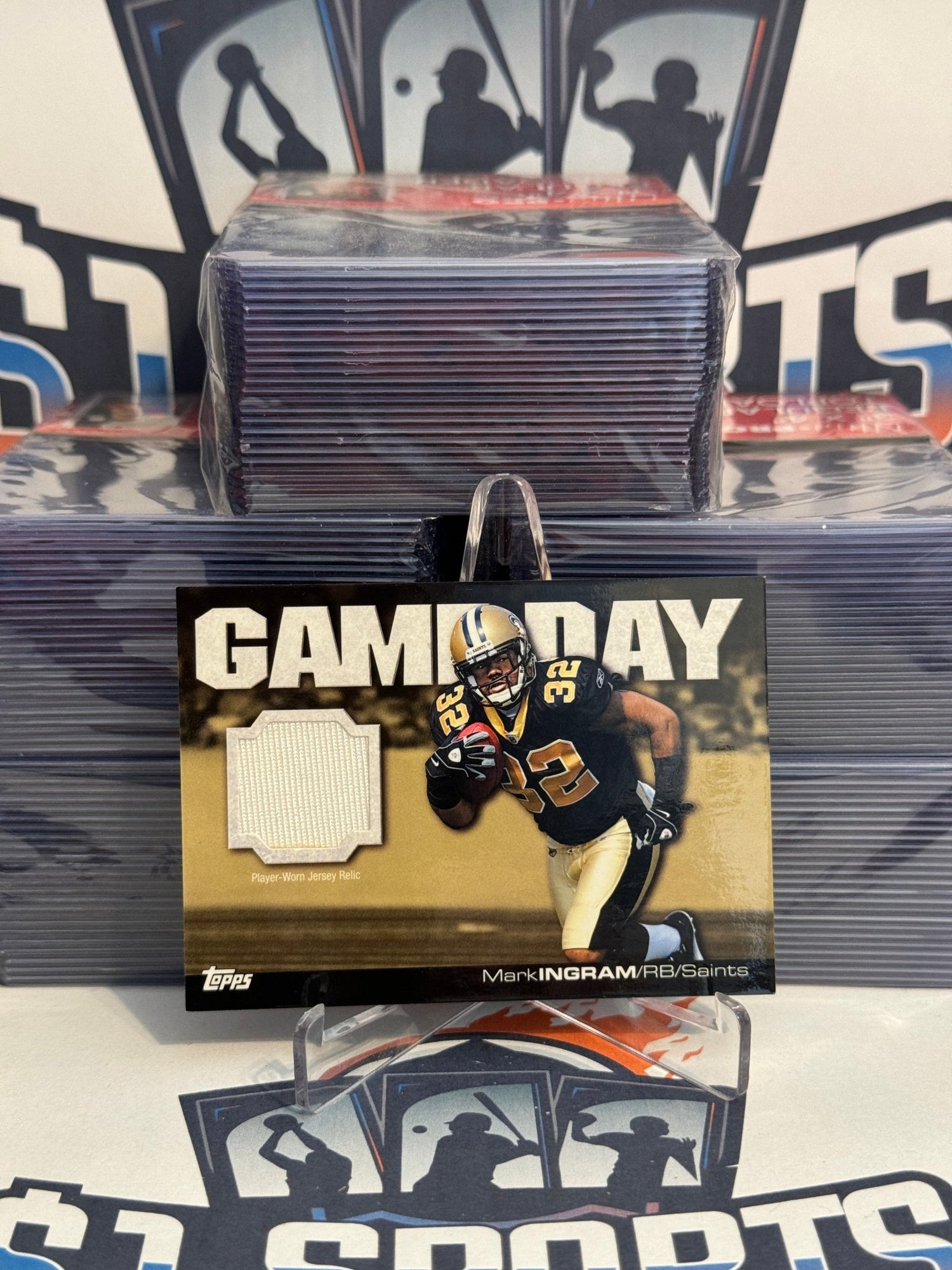 2011 Topps (Game Day Relic) Mark Ingram Rookie #GDR-MI