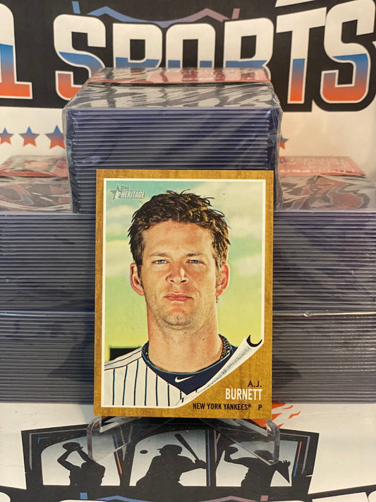 2011 Topps Heritage A.J. Burnett #243