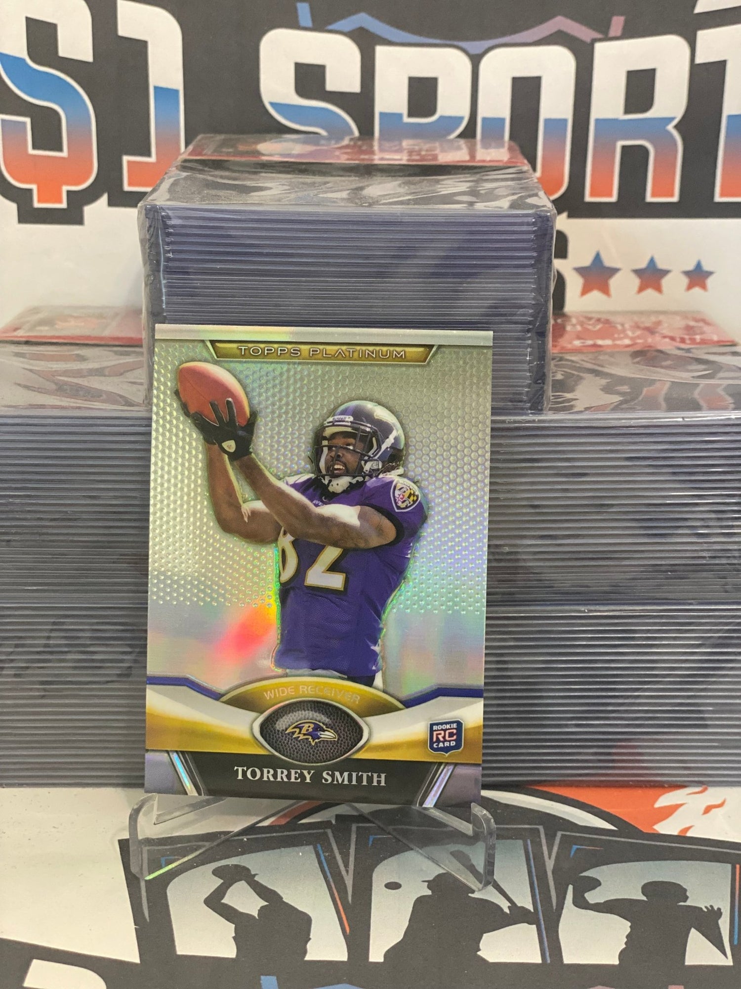 2011 Topps Platinum Torrey Smith Rookie #119