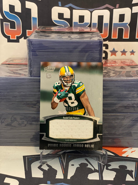2011 Topps Prime (Rookie Jumbo Relic 018/318) Randall Cobb #PRJ-RC