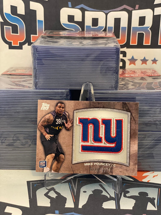 2011 Topps RR (Logo Patch Relic 0364/1074) Mike Pouncey Rookie #RTP-MP