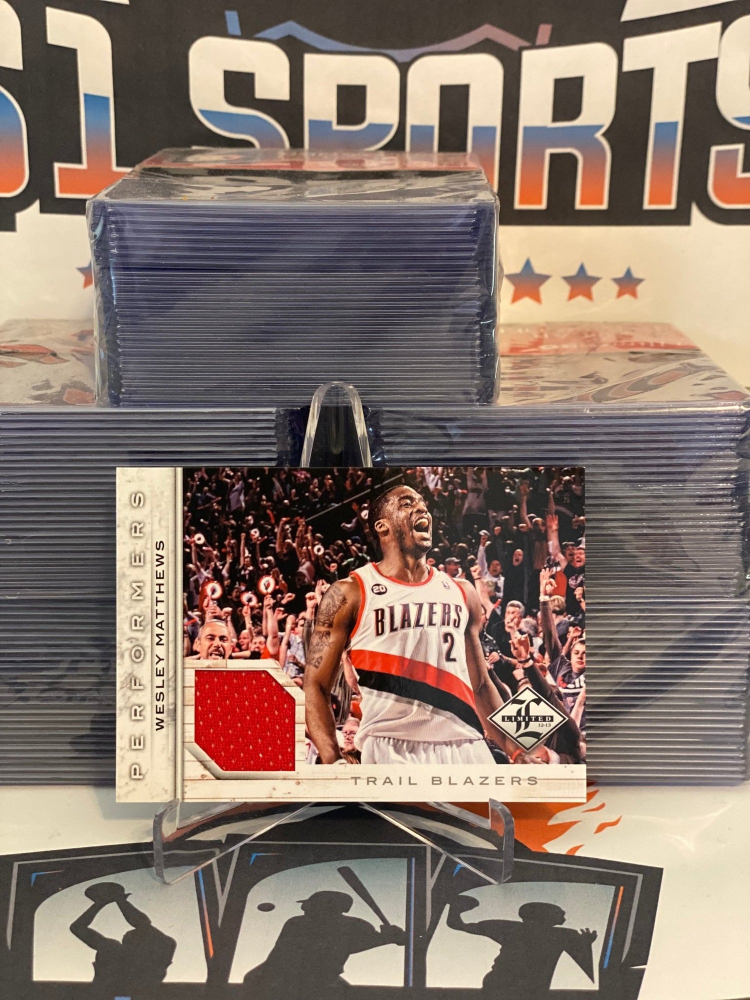 2012 Panini Limited (Performers Relic 133/199) Wesley Matthews #47