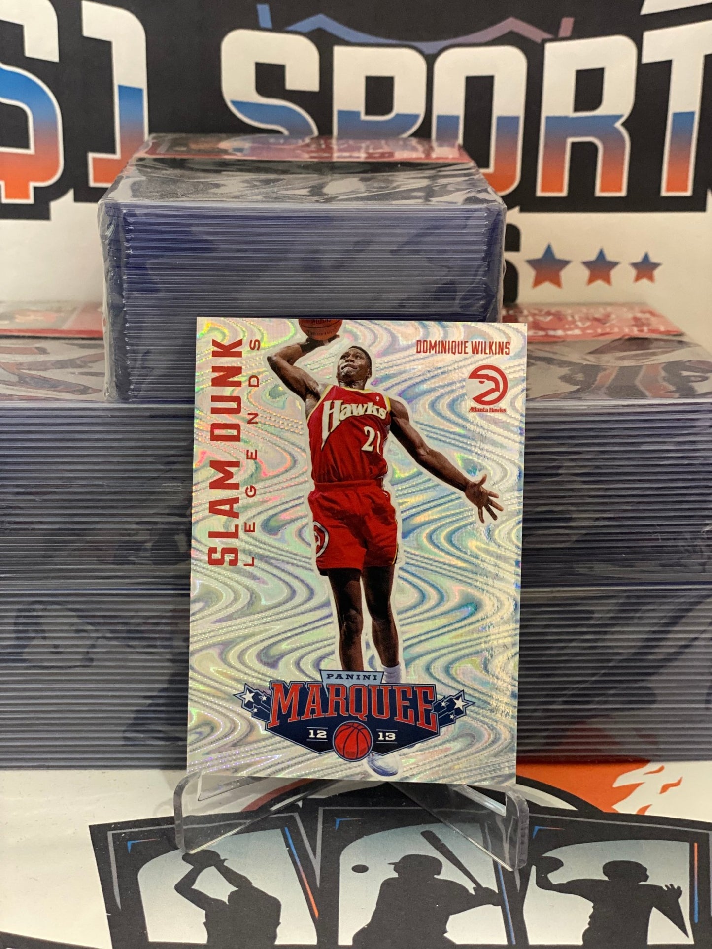 2012 Panini Marquee (Slam Dunk Legends) Dominique Wilkins #4