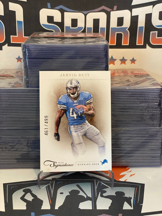 2012 Panini Prime Signatures (461/499) Jahvid Best #79