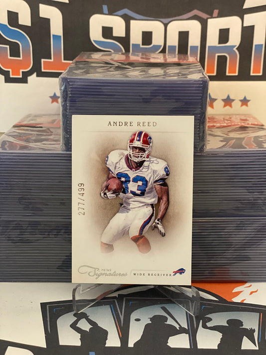 2012 Panini Signatures (277/499) Andre Reed #4