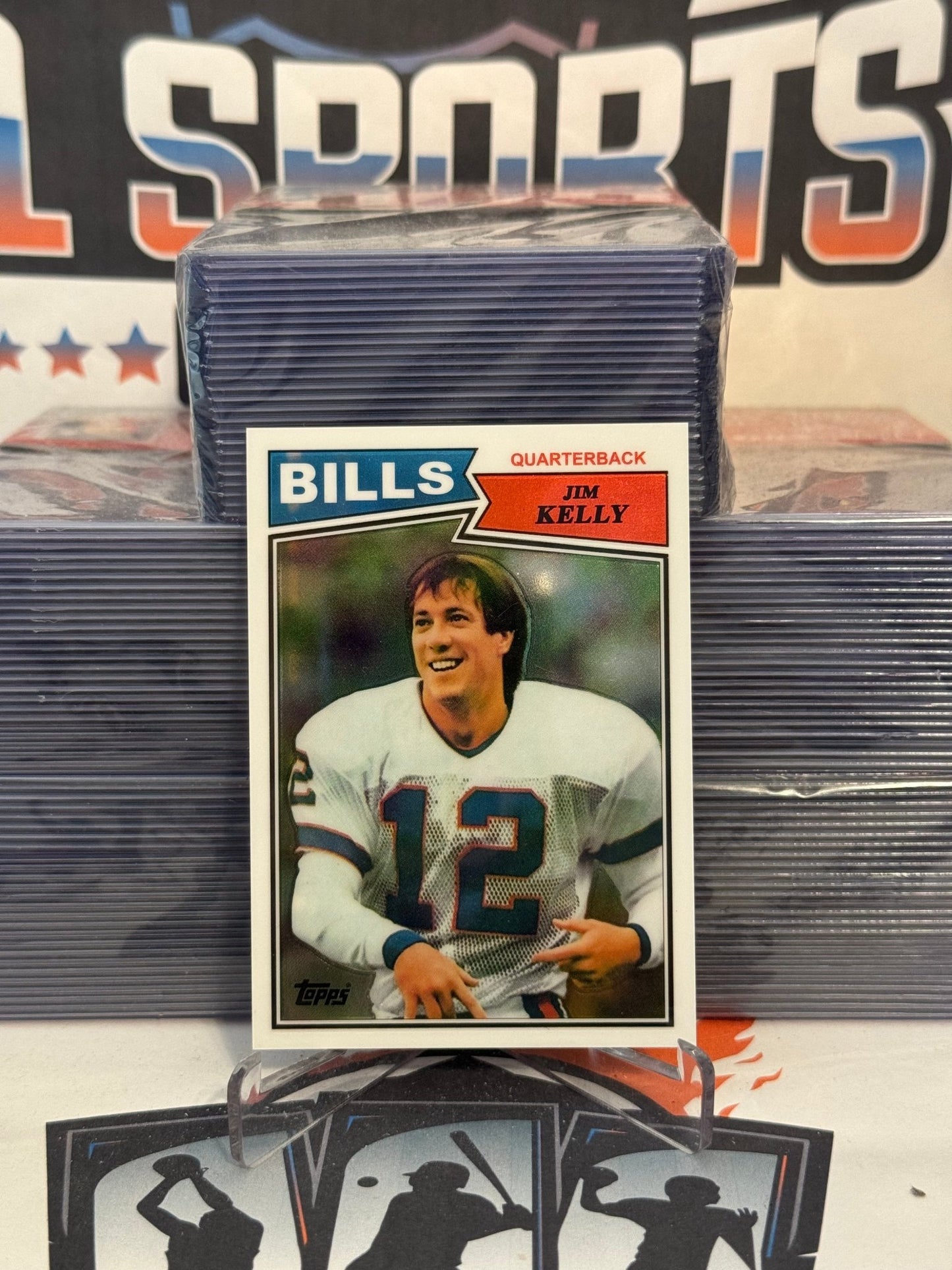 2012 Topps Chrome (1987 Redux) Jim Kelly #362