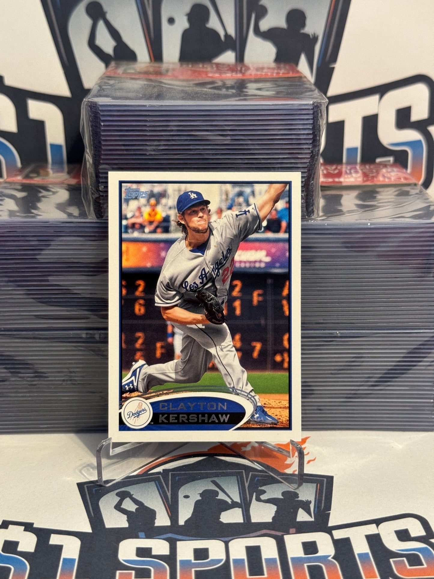 2012 Topps Clayton Kershaw #600