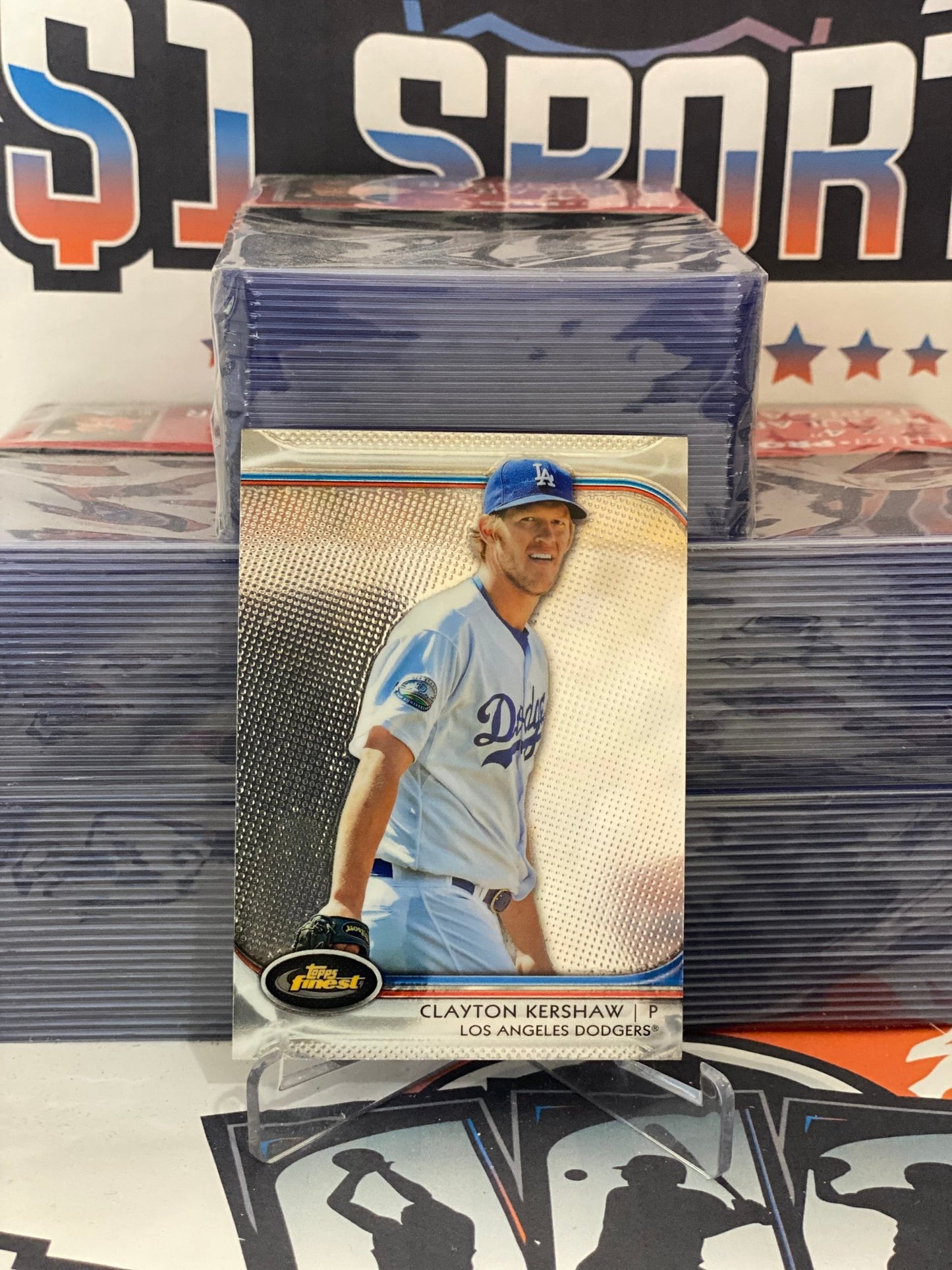 2012 Topps Finest Clayton Kershaw #50